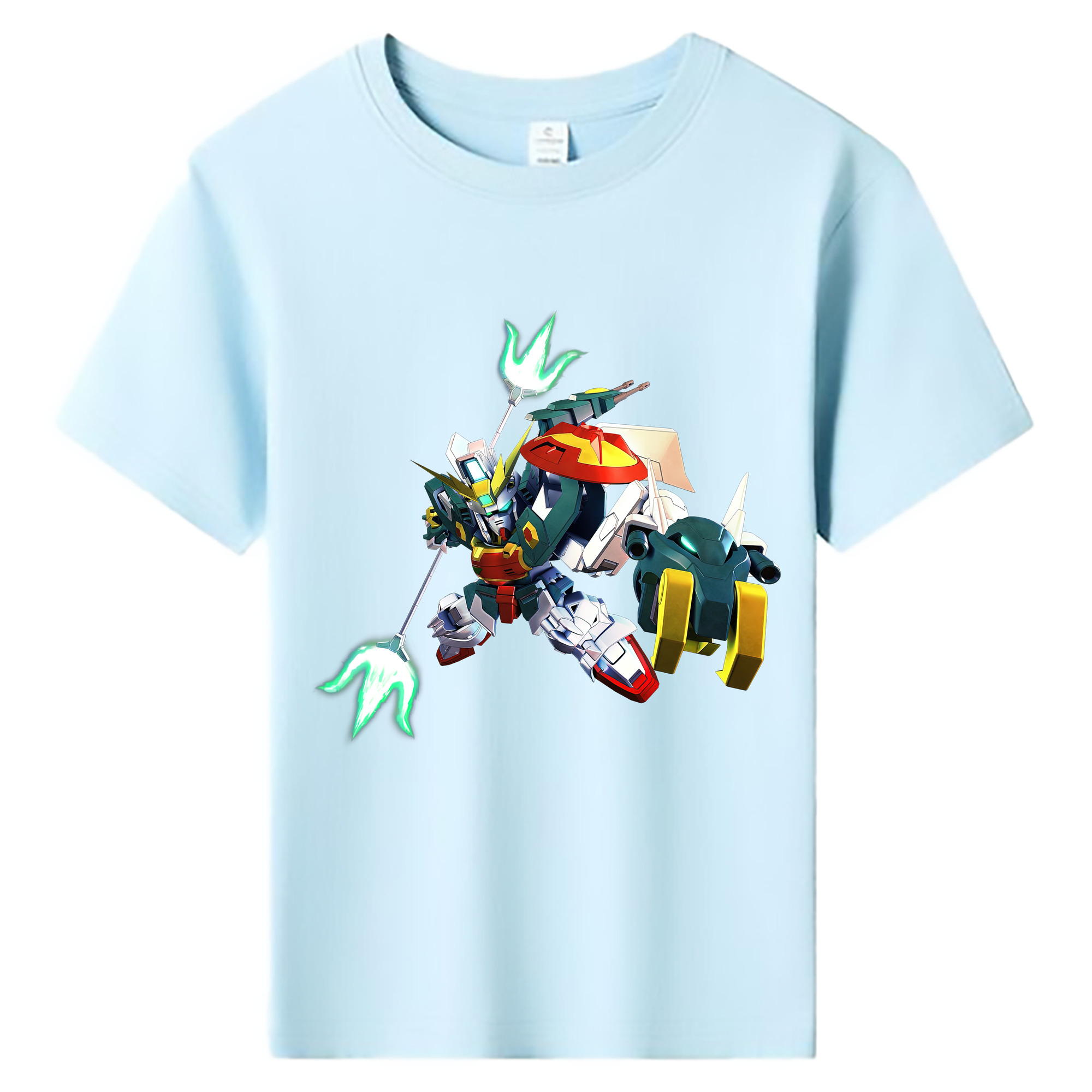 （画像用） 機動戦士ガンダム Mobile Suit Gundam 綿100％キッズTシャツ（フロントプリント）